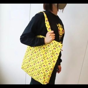 BAPE x Pokemon Pikachu Tote Shoulder Bag